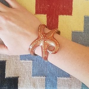 Starfish Cuff Bracelet